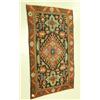 Image 1 : Persian Carpet - 40213 - Hamadan, 3.4'x2' - estimated retail value $413 (8888)