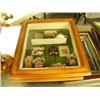 Image 3 : Lot of Nautical Items: Sailing ship, framed: butterflies, shells, daggers, and ships (2)