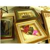 Image 4 : Lot of Nautical Items: Sailing ship, framed: butterflies, shells, daggers, and ships (2)