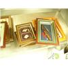 Image 3 : Lot of Nautical Items: Sailing ship, framed: butterflies, shells, daggers, and ships (2)