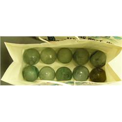 CHOICE on 3: Bag of 10 glass balls - some very rare (2)