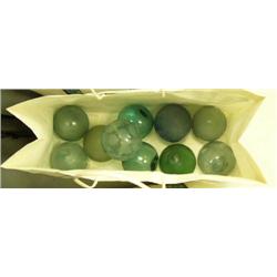 CHOICE on 3: Bag of 10 glass balls - some very rare (2)