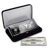 Image 1 : 4 oz Silver Bar - Random Year $100 Bill (w/Box & COA)