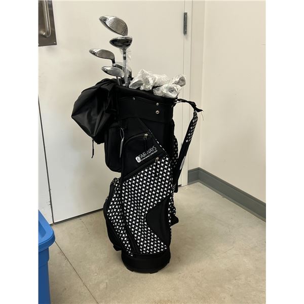 New Fairways Left Hand 11 pc Nancy Lopez LH Black Diamond Golf Club Set as pictured