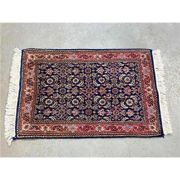 Genuine Hand Woven Oriental Rug - smaller approx: 24x36" see all photos