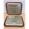 Image 6 : 2 Vintage Coca-Cola Coke Red River Co-op Advertising Serving Trays Approx: 13.25x10.5"