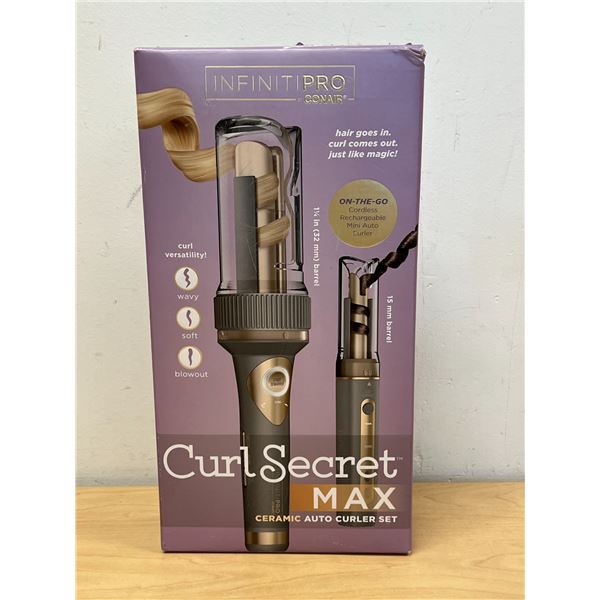New Conair Infiniti Pro Curl Secret Max Ceramic Auto Curler Set - see all photos