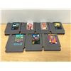 Image 1 : 7 Nintendo Entertainment System NES Game Cartridges as pictured - not tested, see photos