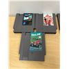 Image 3 : 7 Nintendo Entertainment System NES Game Cartridges as pictured - not tested, see photos