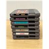 Image 5 : 7 Nintendo Entertainment System NES Game Cartridges as pictured - not tested, see photos