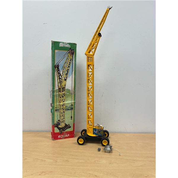 Kovap Tin Metal Toy Rope Crane as pictured - see all photos about 27.5" tall