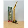 Image 1 : Kovap Tin Metal Toy Rope Crane as pictured - see all photos about 27.5" tall