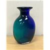 Image 3 : Nice Multi Color Art Glass Vase - approx: 7.5"T 5"W