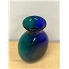Image 4 : Nice Multi Color Art Glass Vase - approx: 7.5"T 5"W