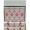 Image 2 : 48 New Bridgestone Optic Pink Lady Precept Golf Balls
