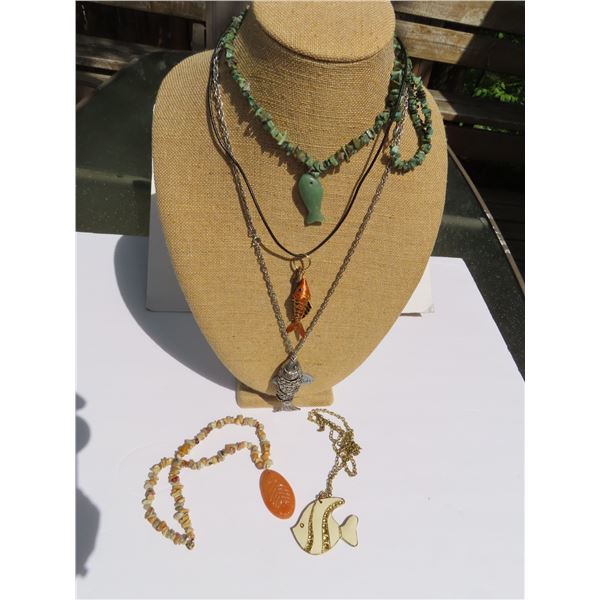 Cool fish jewellery lot! (see description and photos)