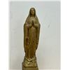 Image 2 : Metal Brass? Religious Statue Figure - Approx: 12" tall and 3.5" wide