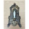 Image 1 : Made in France Metal Brass? Religious Statue Figure - Approx: 9x4.5"