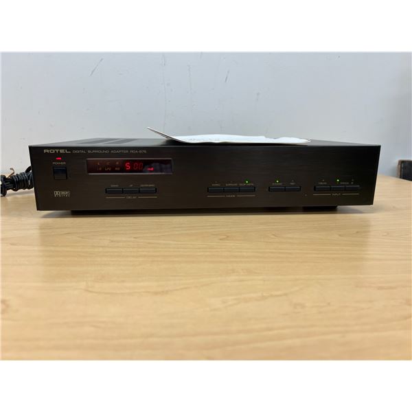 Rotel Digital Surround Adaptor with manual RDA-975 - powers up, not tested, see all photos