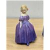 Image 2 : Royal Doulton England Bone China Figurine - Marie HN1370 4.75"