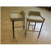 Image 8 : Qty 2 Stellar Works Blink Bar Stools, Metal Frame, 29" Seat Level Ht. x 17"D x 17"W