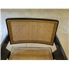 Image 8 : Study Niche Wooden Chair w/ Woven Cane Rattan Backrest & Seat 22" x 20" x 32"
