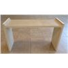 Image 1 : Kathy Kuo Home Palecek Harper Modern Wooden Console Table w/ Raised Edges 54" x 18" x 34"H