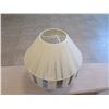 Image 2 : Pop & Scott Hanging Pendant Lamp w/ Mid-Light Weaver Lampshade 17" dia, 23"H