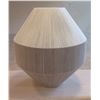 Image 1 : Pop & Scott Hanging Pendant Lamp w/ Full Weaver Lampshade 18" dia, 22"H