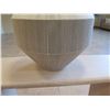 Image 3 : Pop & Scott Hanging Pendant Lamp w/ Full Weaver Lampshade 18" dia, 22"H