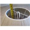 Image 8 : Pop & Scott Hanging Pendant Lamp w/ Full Weaver Lampshade 18" dia, 22"H