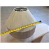 Image 9 : Pop & Scott Hanging Pendant Lamp w/ Full Weaver Lampshade 18" dia, 22"H