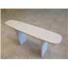 Image 3 : Stellar Works Oak Veneer Rift Cut Narrow Console Table  73" x 16" x 31"H