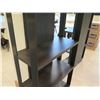 Image 4 : Holly Hunt 4718 Wooden 5-Tier Shelving Unit w/ Metal Frame, Approx. 32" x 13.5" x 91" H, Very Tall