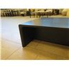 Image 3 : Low Black 2-Piece Modular Coffee Table 60" x 30" x 18"H