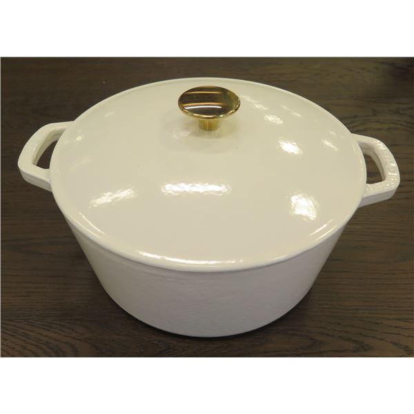 Milo 5.3 quart Enameled Dutch Oven w/ Lid 10" dia, 5"H
