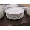 Image 2 : Bernardaud Bulle Porcelaine Dish Set: Plates, Cups, Saucers, Misc Sizes