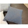 Image 7 : Qty 3 Woven Throw Pillows Approx 12" x 12"