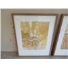 Image 3 : Qty 3 Framed Abstract Artwork Signed by Artist 24" x 30" (each)