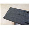 Image 2 : Wooden Console Table, Burnt Effect 66" x 16" x 36"H