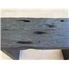 Image 3 : Wooden Console Table, Burnt Effect 66" x 16" x 36"H