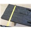 Image 8 : Wooden Console Table, Burnt Effect 66" x 16" x 36"H
