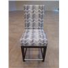Image 2 : Swiveling Upholstered Chair 19" x 18" x 43"H