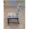 Image 3 : Swiveling Upholstered Chair 19" x 18" x 43"H