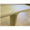 Image 8 : Curved Wooden Long Console Table  73" x 16" x 31"H