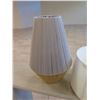 Image 7 : Qty 2 Hanging Lamps: Pop & Scott Baby Bell Weave & White Shade, Misc Sizes