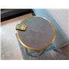 Image 2 : Metal Round Over-Sofa Side Table 12" dia, 22"H