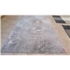 Image 1 : Biscayne Gray Area Rug, Made in Belgium 11' x 8' (rug only - furniture not included)