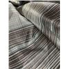 Image 2 : Semi-Sheer Curtain Panel w/ Strip of Snaps at Top, Approx. 21' W x 115" Long
