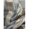 Image 3 : Semi-Sheer Curtain Panel w/ Strip of Snaps at Top, Approx. 21' W x 115" Long